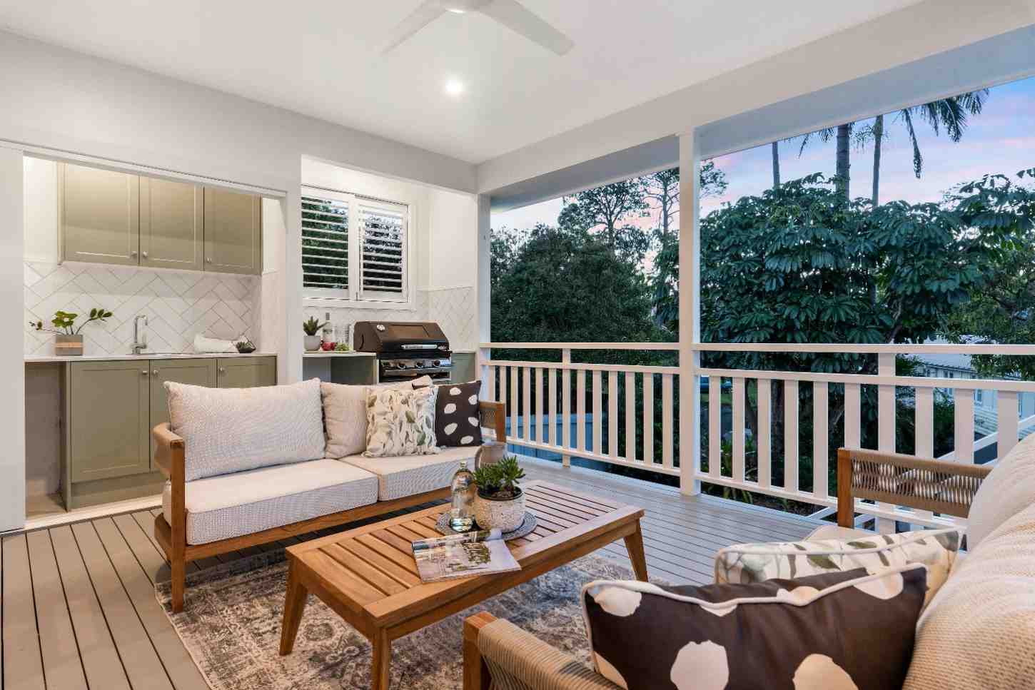deck and porch home remodeling in clayton